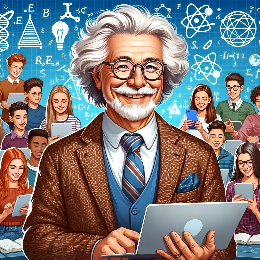 Education and Technology Illustration